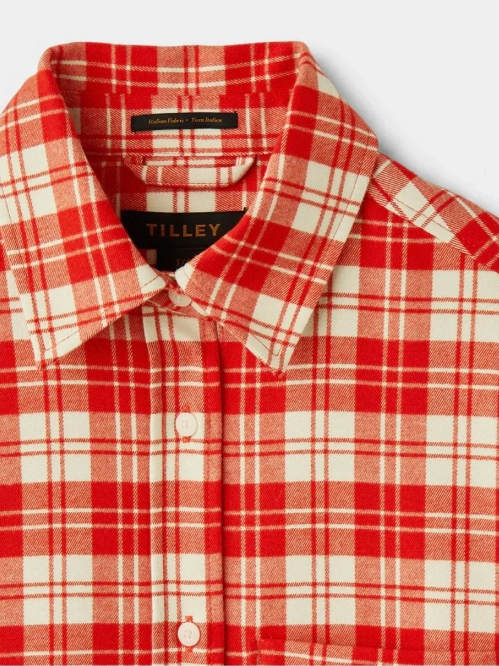 Tilley Plaid Flannel Shirt - Picture 5 of 9